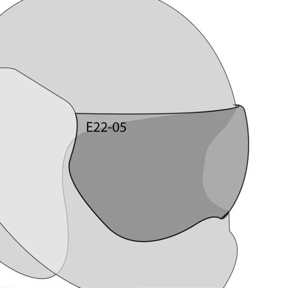 Ecran casque ROOF SOLAIRE 50% – BOXER CLASSIC/BOXER V – Noir Ref : RO0103 / 10208700
