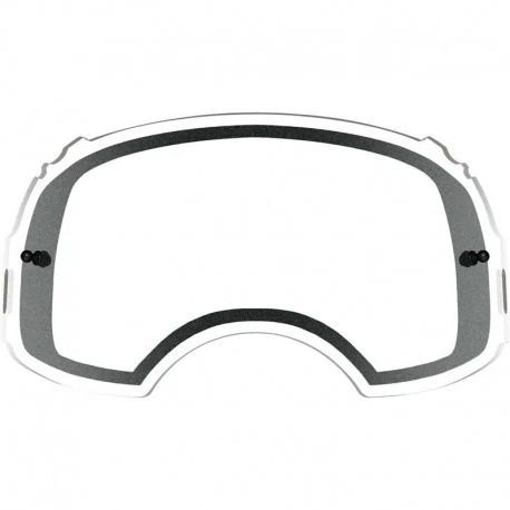 Ecran double de rechange OAKLEY Airbrake Plutonite transparent