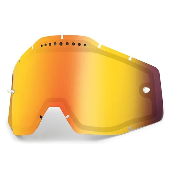 Ecran Masque 100% DOUBLE VENTILE – RACECRAFT / ACCURI / STRATA – Rouge Ref : CE1156