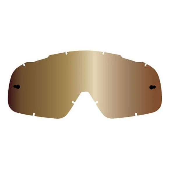 Ecran Masque Fox YOUTH AIRSPACE / MAIN II – LEXAN – MIRROR – Jaune / Iridium Ref : FX2697