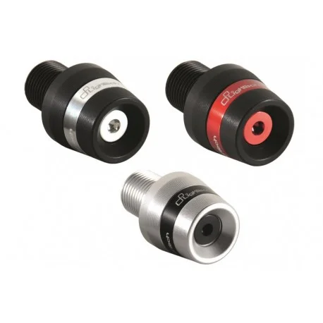 Embout de guidon LIGHTECH Black White Series Devil Series DUCATI STREETFIGTER MONSTER