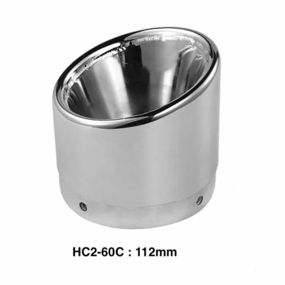 Embout du silencieux Ixil SORTIE DE GAZ HC2-60C/B Universel – Gris Ref : HC2-60C