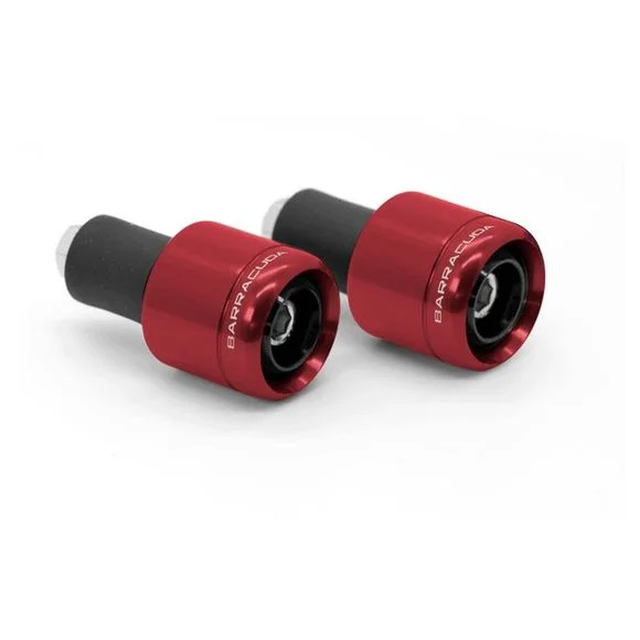 Embouts de guidon Barracuda DIAMETRE 17 MM Universel – Rouge Ref : BAR0022