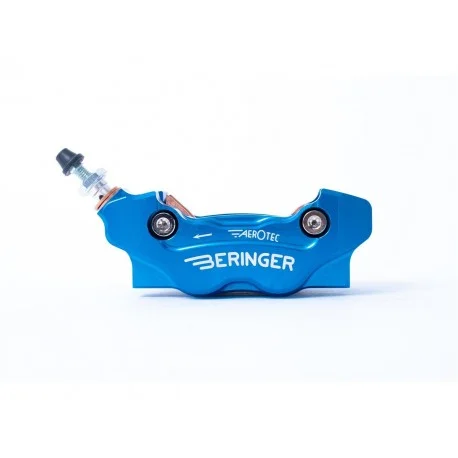 Etrier de frein axial gauche BERINGER Aerotec MX 4 pistons bleu TM85