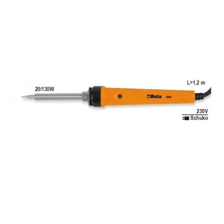 Fer a souder bi-watts BETA avec panne droite pointue acier