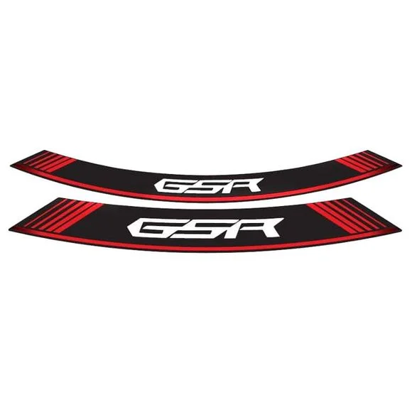 Filet de jantes Puig MODELE GSR Universel – Rouge Ref : 5989