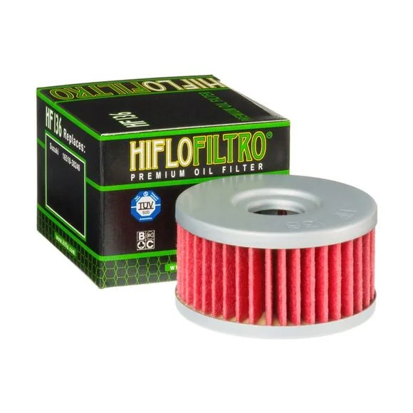 Filtre à huile HifloFiltro HF136 Type origine Ref : H136 / HF136