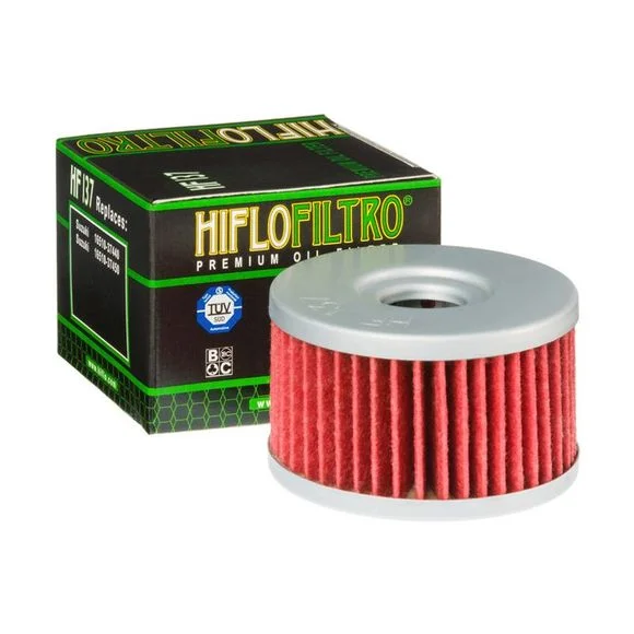 Filtre à huile HifloFiltro HF137 Type origine Ref : H137 / HF137