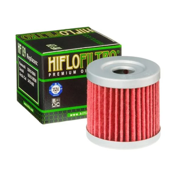 Filtre à huile HifloFiltro HF139 Type origine Ref : H139 / HF139