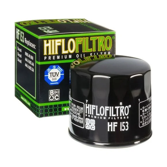 Filtre à huile HifloFiltro HF153 Type origine Ref : H153 / HF153