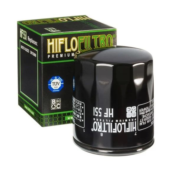 Filtre à huile HifloFiltro HF551 Type origine Ref : H551 / 07120135