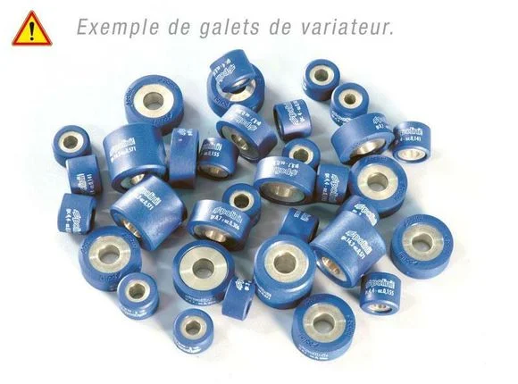 Galets de variateur Polini Jeu de 20x17mm 10gr – 6 pièces Ref : POL00016A / 1011789