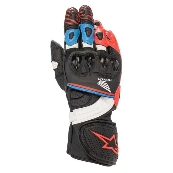 Gants Alpinestars HONDA GP PLUS R V2 – Noir / Rouge Ref : AP3143