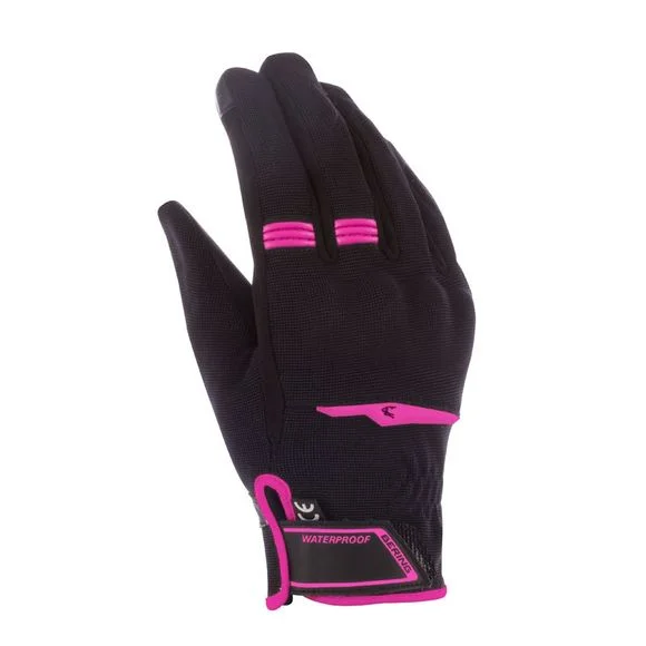 Gants Bering LADY BORNEO EVO – Noir / Rose Ref : BR1511