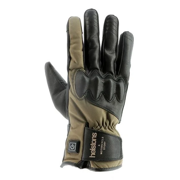 Gants chauffants Helstons CURTIS HEATING – Noir / Gris Ref : HS1107