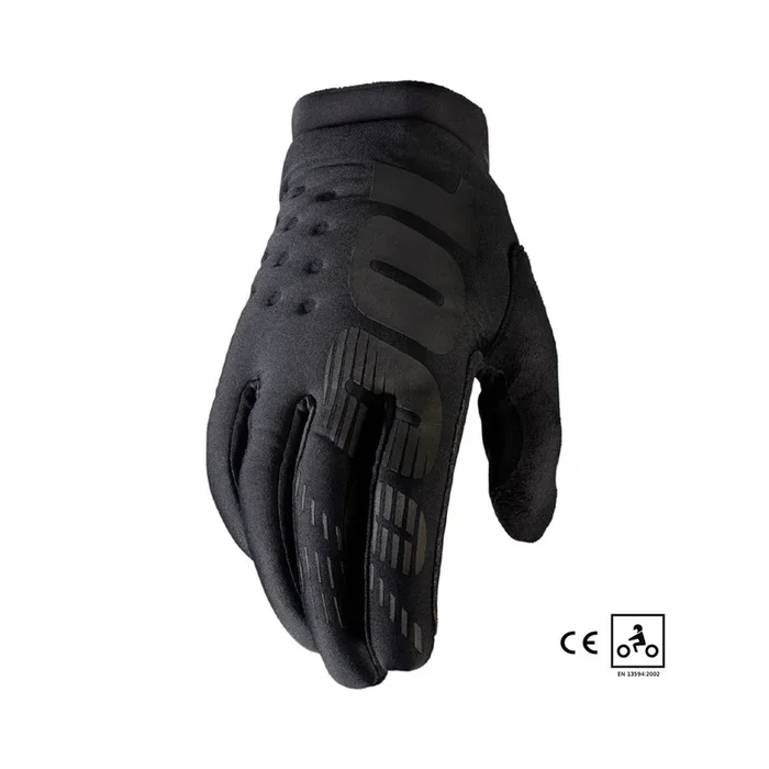 Gants Cross 100% Enfant BRISKER Noir
