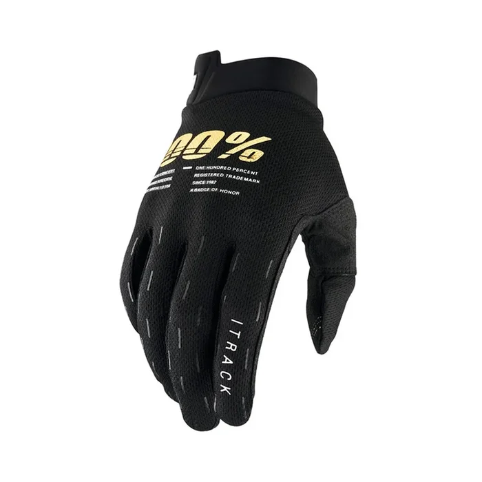 Gants Cross 100% Enfant ITRACK Noir