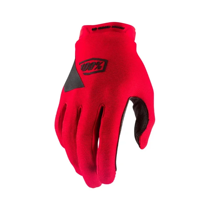 Gants Cross 100% Enfant RIDECAMP Rouge