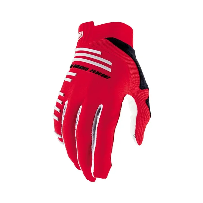 Gants Cross 100% R-CORE Rouge