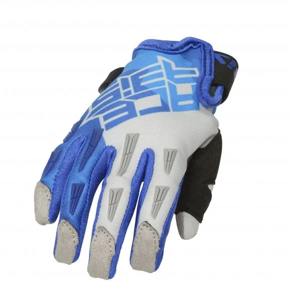 Gants cross Acerbis MX X-K BLUE/GREY – Bleu / Gris Ref : AE3129