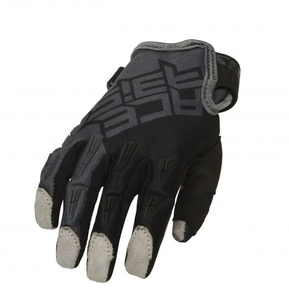 Gants cross Acerbis MX X-K GREY/BLACK – Gris / Noir Ref : AE3130