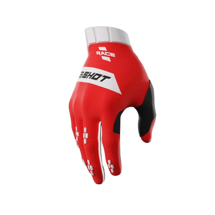 Gants Cross Enfant SHOT RACE Rouge