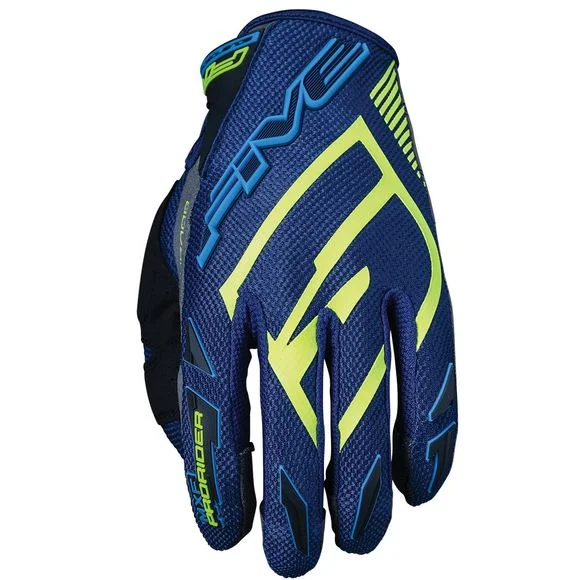 Gants cross Five MXF PRORIDER S GREEN WATER FLUO YELLOW 2023 – Vert / Jaune Ref : FV0261