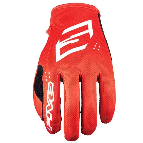 Gants cross Five MXF4 – MONO RED 2023 – Noir / Rouge Ref : FV0333