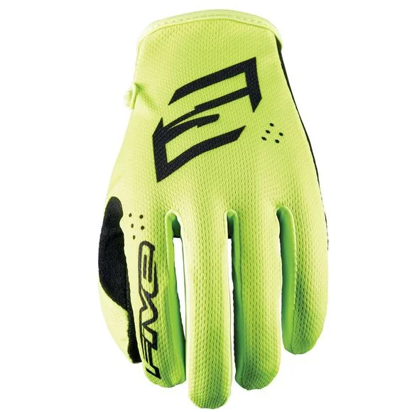Gants cross Five MXF4 ENFANT MONO FLUO YELLOW – Jaune Ref : FV0348