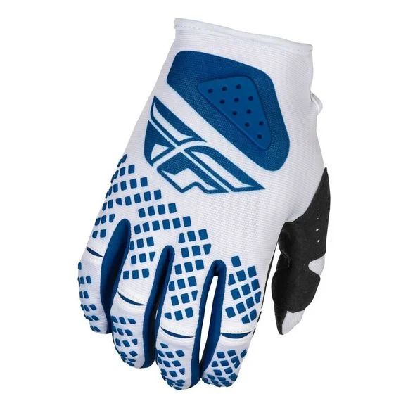 Gants cross Fly KINETIC – CENTER 2025 – Bleu Ref : FL1686