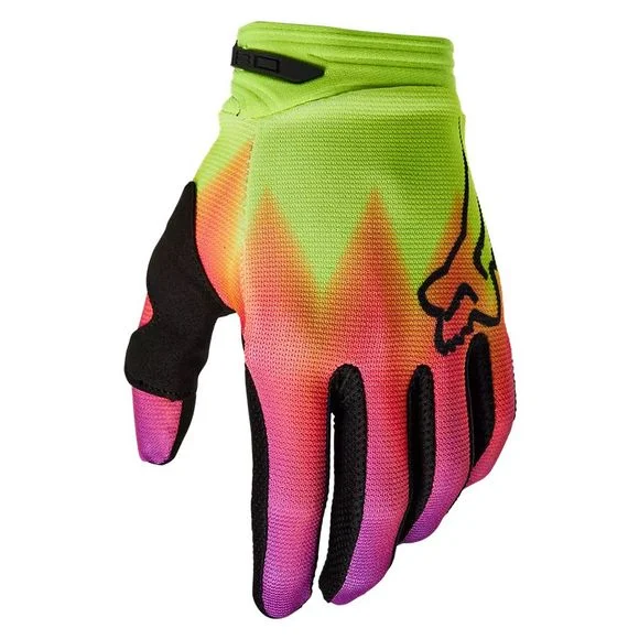 Gants cross Fox 180 STATK 2023 – Rouge / Jaune Ref : FX3960