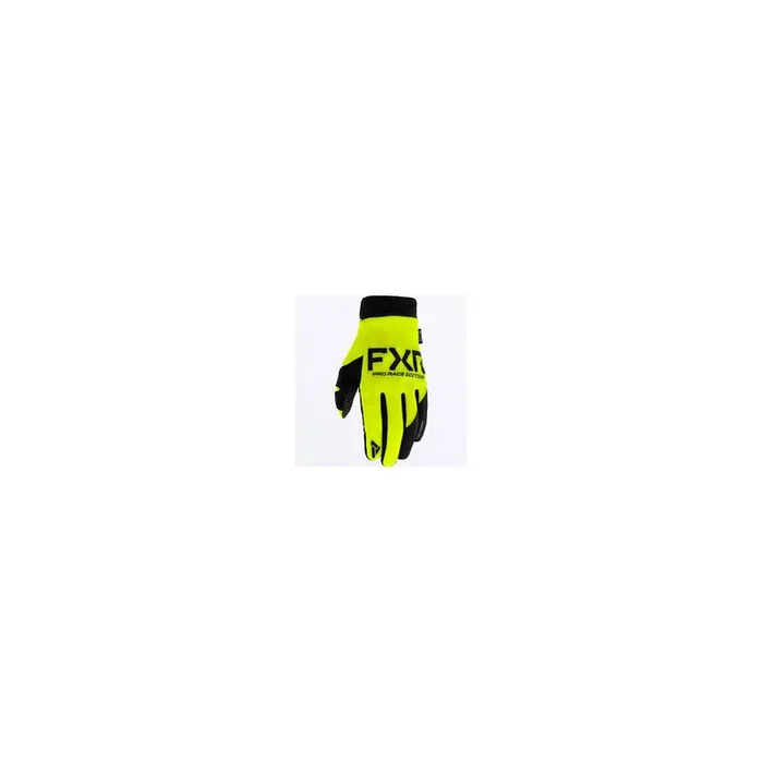 Gants Cross FXR COLD CROSS LITE Noir Jaune Fluo