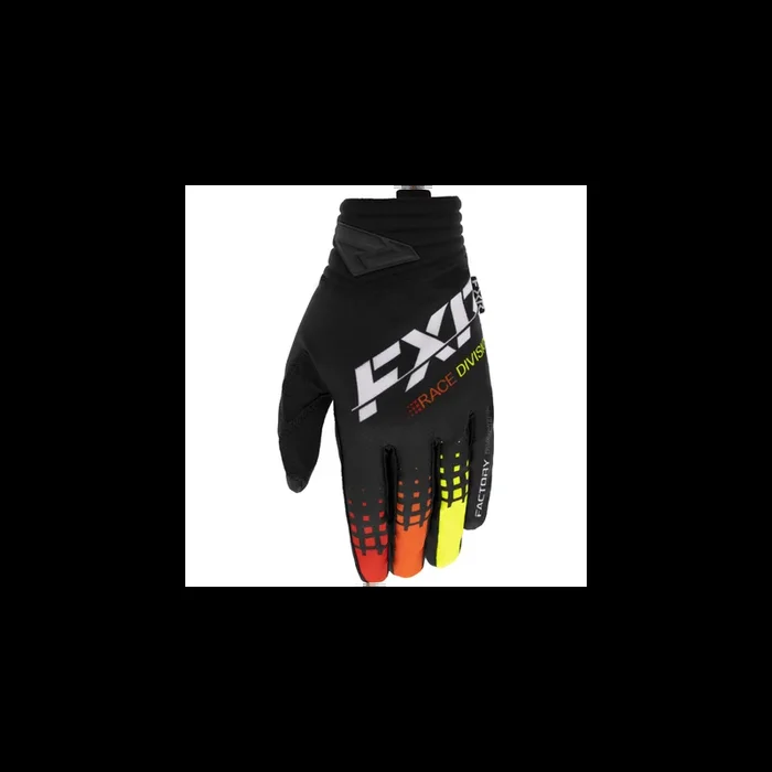 Gants Cross FXR PRIME 2023 Noir Rouge Orange