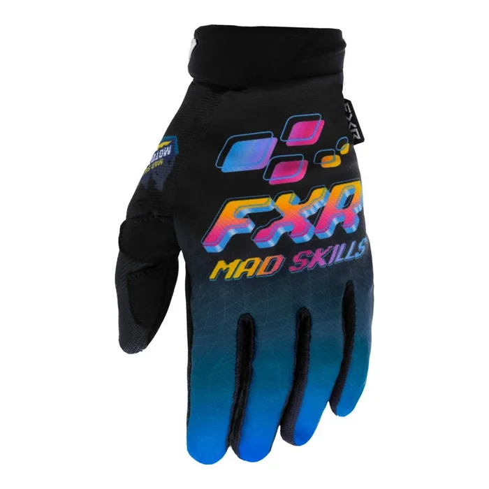 Gants Cross FXR REFLEX 2023 Bleu Noir Orange