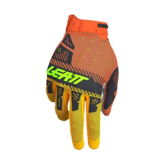 Gants cross Leatt 2.5 X-FLOW 2024 – Orange / Jaune Ref : LB0764
