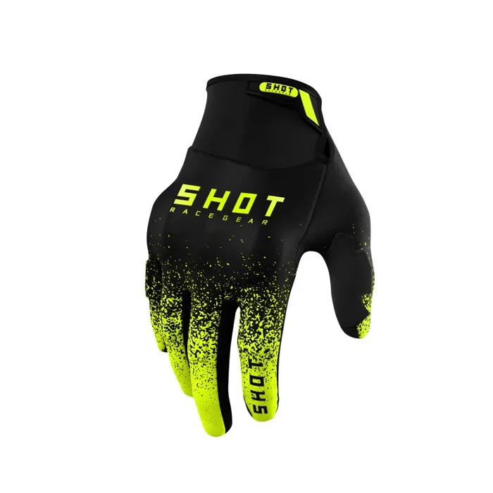 Gants Cross SHOT DRIFT EDGE Jaune Fluo
