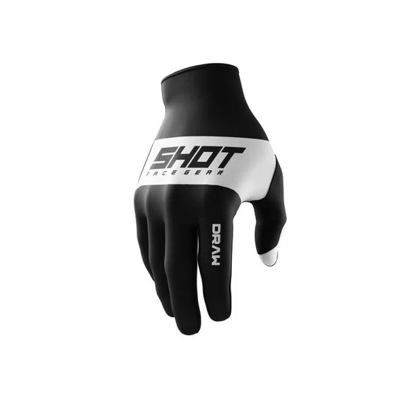 Gants cross Shot KID DRAW – SKY – Noir Ref : SO2615