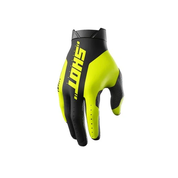 Gants cross Shot LITE – PRO 2025 – Jaune Ref : SO2607