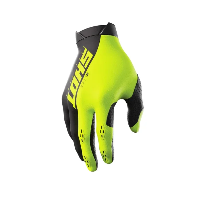 Gants Cross SHOT LITE Jaune Fluo