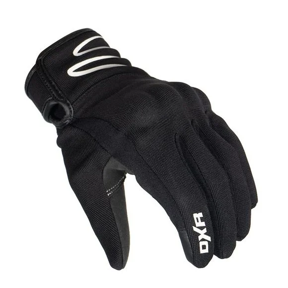 Gants DXR GLOW LADY – Noir / Blanc Ref : DXR0821