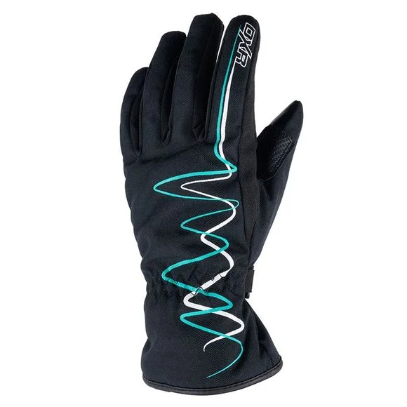 Gants DXR MALLOW II LADY – Noir / Bleu Ref : DXR0647