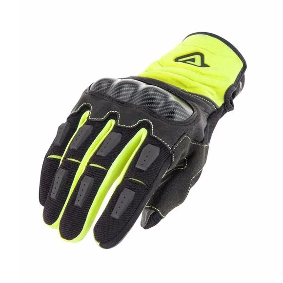 Gants Enduro Acerbis CARBON G 3.0 FLUO YELLOW BLACK 2023 – Jaune / Noir Ref : AE1494