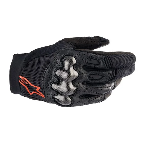 Gants Enduro Alpinestars MEGAWATT 2023 – Noir / Rouge Ref : AP3216