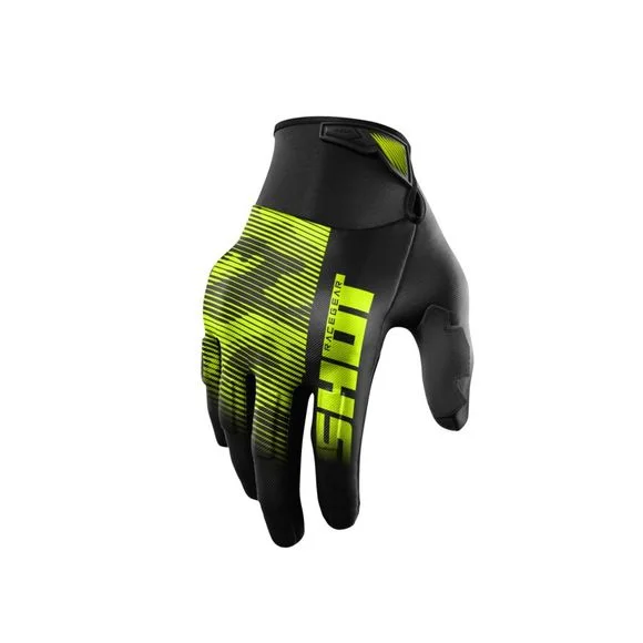 Gants Enduro Shot DRIFT – TACTIC 2025 – Jaune / Noir Ref : SO2622