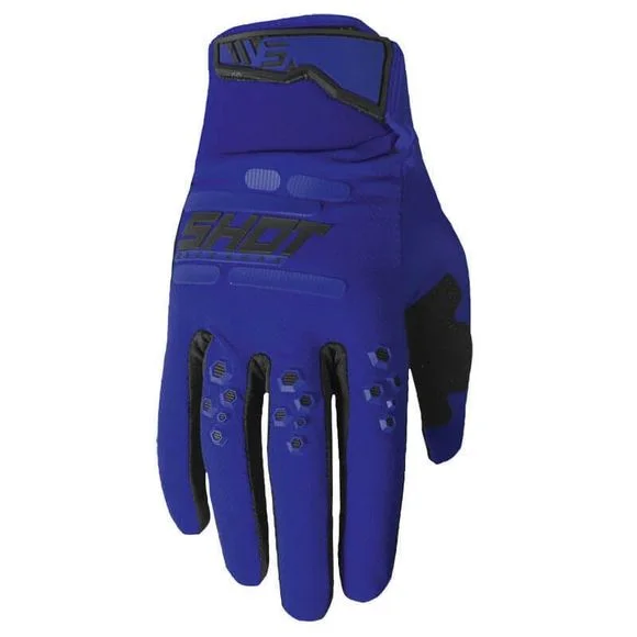 Gants Enduro Shot VISION – BLUE 2023 – Bleu / Noir Ref : SO1913