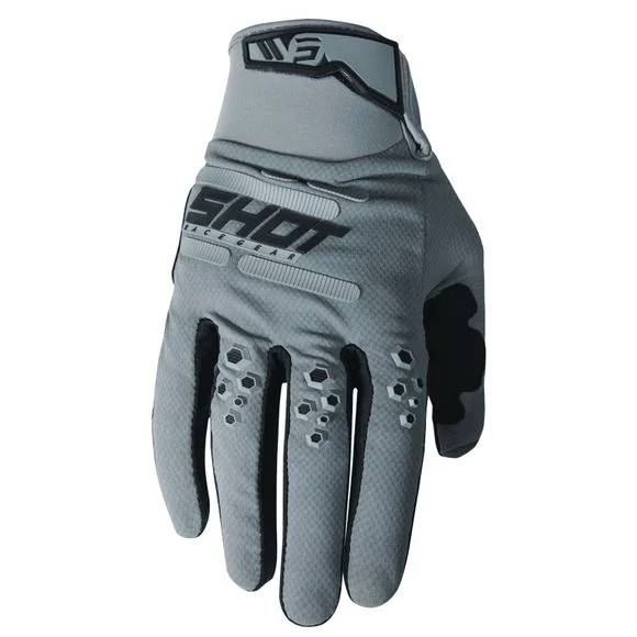 Gants Enduro Shot VISION – GREY 2023 – Gris / Noir Ref : SO1912