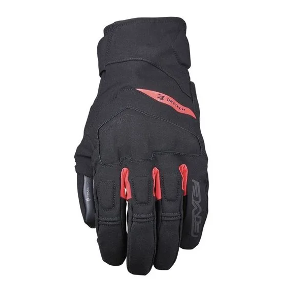 Gants Five BOXER EVO WATERPROOF – Noir / Rouge Ref : FV0413
