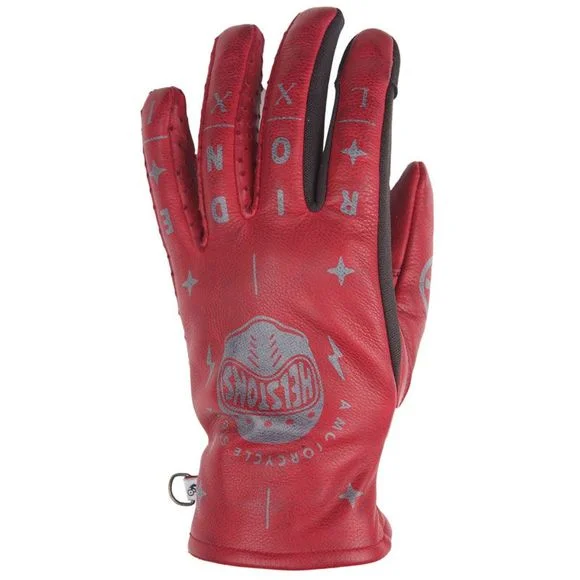 Gants Helstons GRAFIC HELMET AIR – Rouge Ref : HS0883
