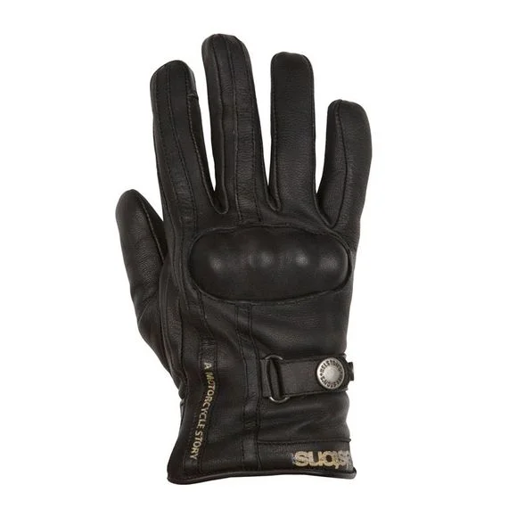 Gants Helstons TINTA HIVER CUIR – Noir Ref : HS0802