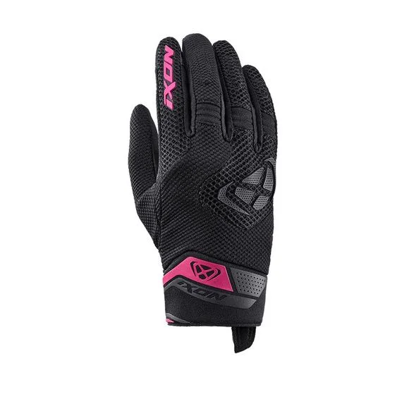 Gants Ixon MIG 2 AIRFLOW LADY – Noir / Rose Ref : IX2000